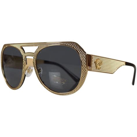 versace frames black and gold|gold frame versace shades.